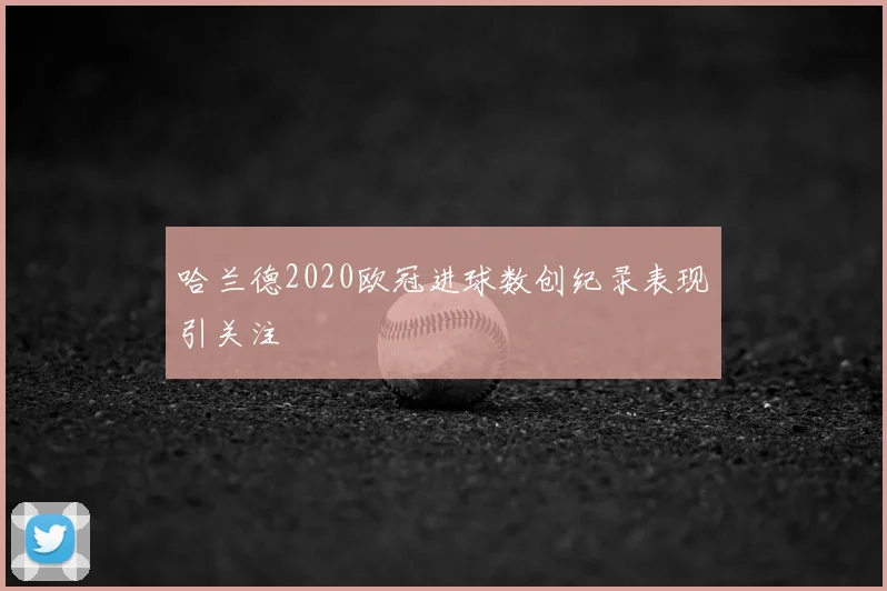 哈兰德2020欧冠进球数创纪录表现引关注